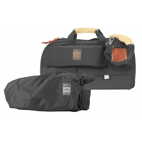 Sac de voyage version noire avec housse de pluie caméra