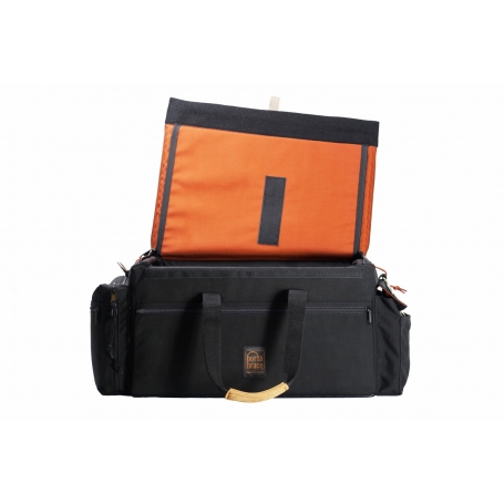 Sac DV Organizer version noire/rouge pour caméra DSLR