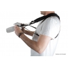 Porta Brace Durable Nylon DSLR Harness with Padded Back Cross-Section | Black