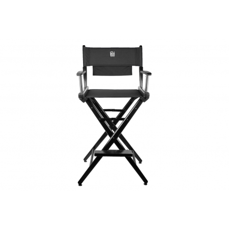 Porta Brace Location Chair | Black Finish, Black Seat | 30-inch