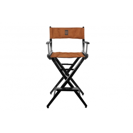 Porta Brace Location Chair | Black Finish, Ultra Suede Seat | 30-inch