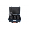 Porta Brace Hard Case | 3 x 7-inch Lens Cups | Blue