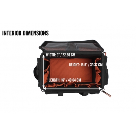 Sac rigide de production grande taille, version noire