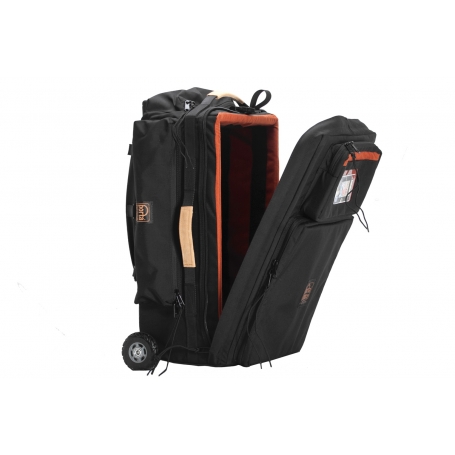 Porta Brace Wheeled DSLR Case | Off-Road Wheels | Rigid Frame| Black