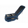 Porta Brace Wheeled Audio Case | Off-Road Wheels | Rigid Frame| Blue