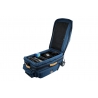 Porta Brace Wheeled Audio Case | Off-Road Wheels | Rigid Frame| Blue
