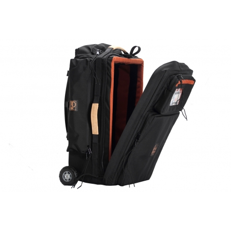 Sac rigide de production à roulettes noir