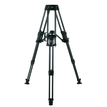 Trépied HD Carbone, 2 étages, Bol de 150 mm, jusqu'à 95 kg