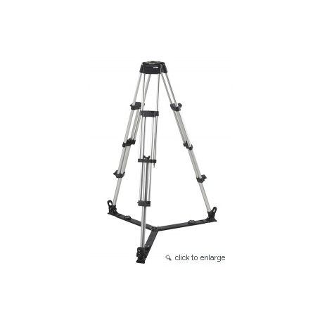 Trépied Aluminium Toggle lock 2 étages, bol 75mm, charge max 25kg