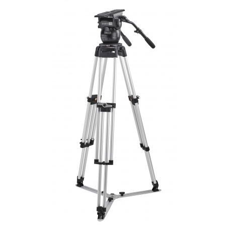 Systeme Cineline de 4.5 à 37.5 kg trepied HD MB Aluminium 1 etage