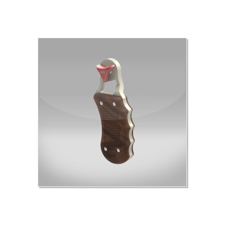 Spider wooden handgrip