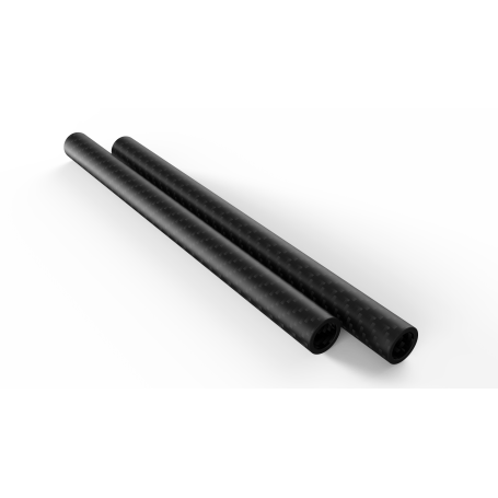 2 Barres 15mm,  fibre de carbone longueur 30cm