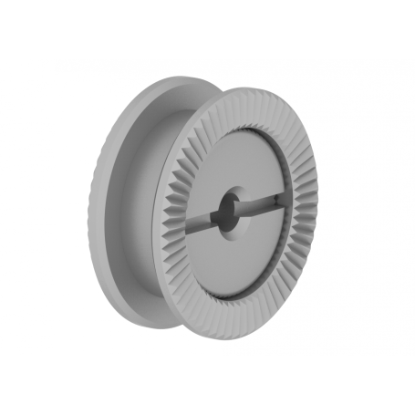 Stainless steel rosette spacer 13 mm