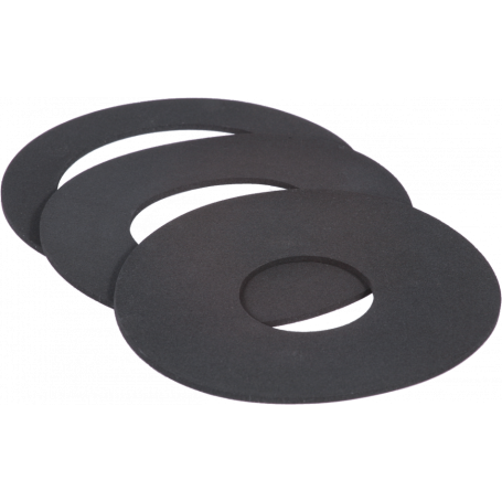 Separate rubber donut set for flexible donut adapter ring MB 435 & MB-455