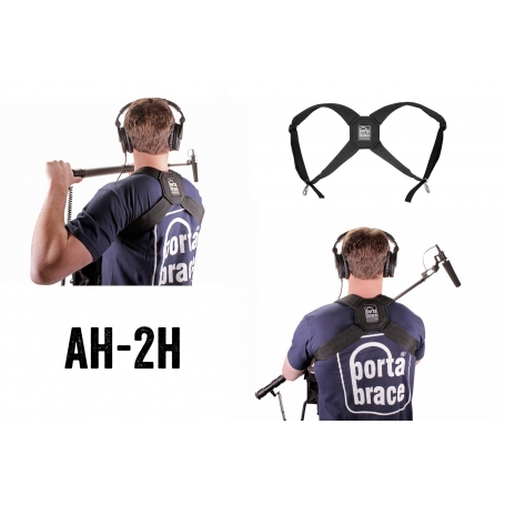 Porta Brace Audio Organizer | Includes AH-2H Harness (no strap) | Multiple Setups |Medium |Blue