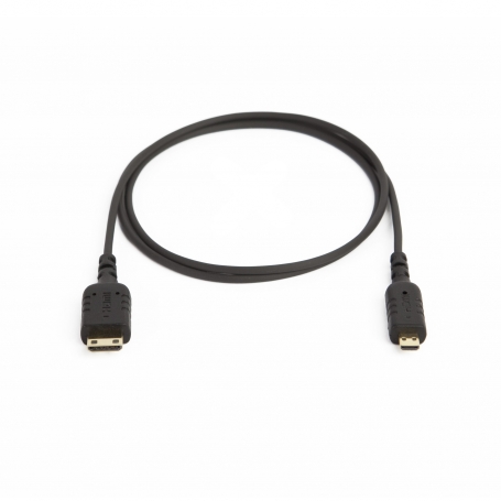 eXtraThin Micro HDMI - Mini HDMI Cable 80cm