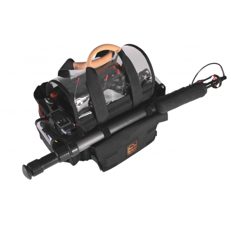 Porta Brace Audio Organizer | Includes AH-2H Harness (no strap) | Multiple Setups |Small |Black