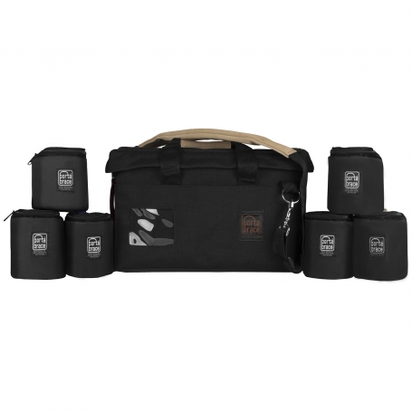 Lens Bag | 4-inch cups | Carrying Case | Black