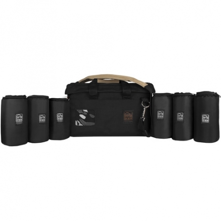Lens Bag | 4 & 7-inch cups | Carrying Case | Black
