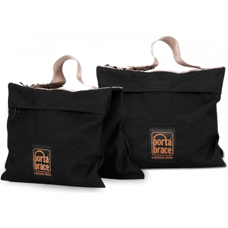 Sand Bag - Empty Set of 2 | Black | 25-pounds