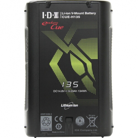 IDX Cue-H135 Batterie V-Mount Li-ion 134Wh D-Tap