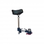 Swivel with adjustable seat and extendable riser