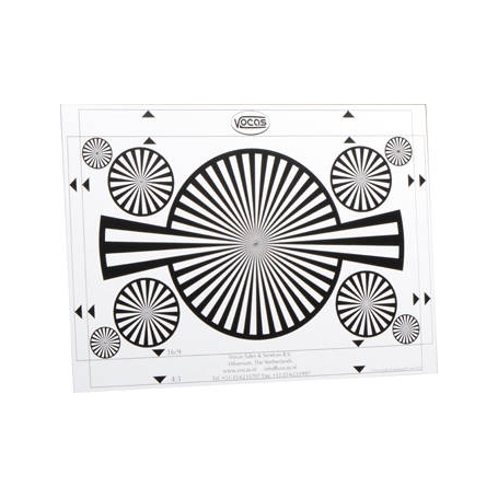 Vocas Backfocus / white card 297 x 210 mm A4