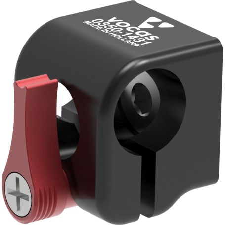 Bloc de support Vocas de rails 15 mm pour pas de vis standard 3/8"