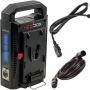 Hedbox Chargeur LCD 2 canaux simultanés pour batteries V-Mount