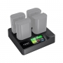 Accsoon Chargeur rapide LP-E6 Toprig 100W 4 baies