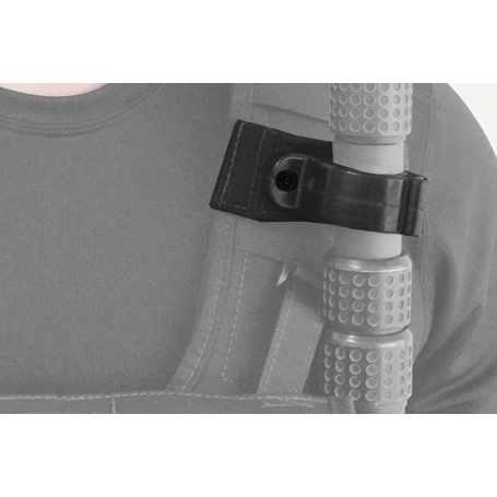 Porta Brace Boom Pole Clip and Attachment Wrap | Black