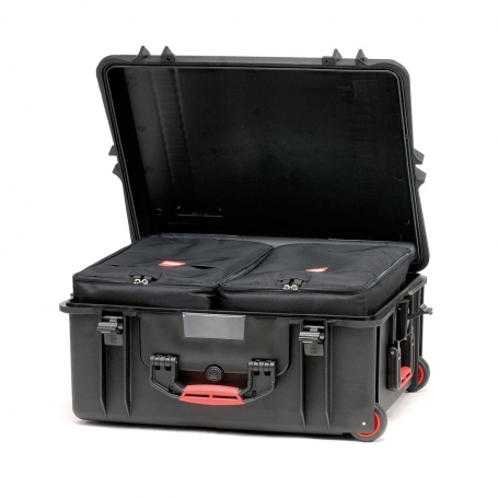 Valise étanche avec sacoche amovible et séparateurs