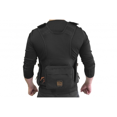 Porta Brace Audio Tactical Vest | Zaxcom Maxx | Black