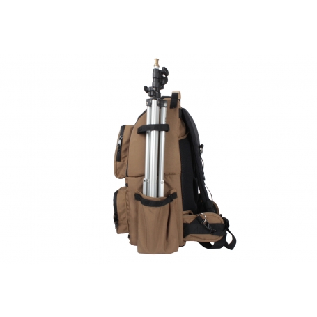 Porta Brace Camera Hive™ Backpack | 4 x 4-inch Lens Cups | 4 x 7-inch Lens Cups | Coyote (Tan)