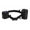 Porta Brace Lens Belt | Nylon belt with 2 Lens Cups | Black | Adjustable