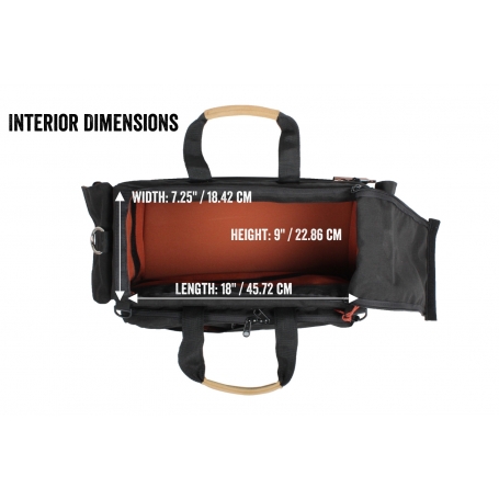 Sac cargo version noire