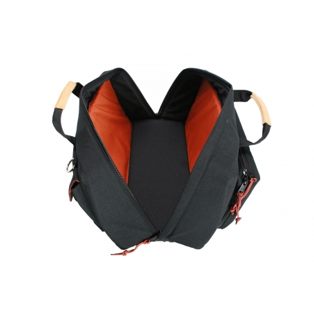 Sac de transport version noire/rouge pour caméra DSLR