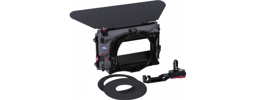  Central Video -  Kits Mattebox -  Kit mattebox MB-215 avec barres de support 15mm  Kit Mattebox MB-255 avec support LW 15mm  Ki