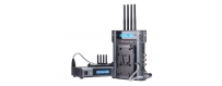  Central Video -  Transmission Vidéo Sans Fil -  Adaptateur batteries pour CW-3  Système Émetteur/Récepteur HF Vidéo HDMI  Pack 